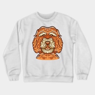 Cute Cockapoo dog Crewneck Sweatshirt